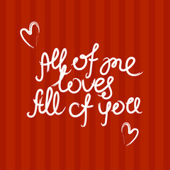 Valentine quote background