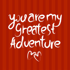 Valentine quote background