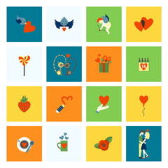 Happy Valentines Day Icons