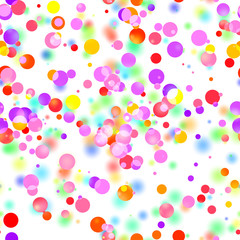 colorful circles seamless abstract background