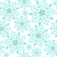 Decorative turquoise pattern