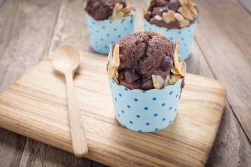 Muffins chocolate chip.