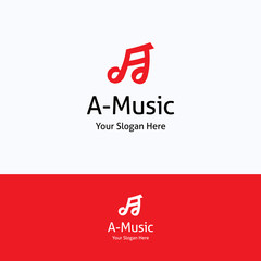 A-music logo