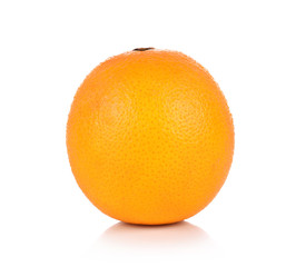 Orange fruit isolated on white background