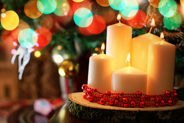candle decor bokeh ball