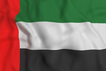 Obraz premium United Arab Emirates flag