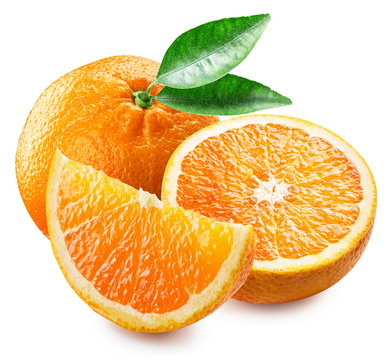 Orange fruit and slices.