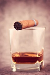 Cigar and Cognac
