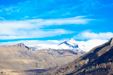 landscape in Andes. Peru.