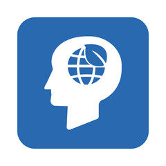 Eco head protector icon