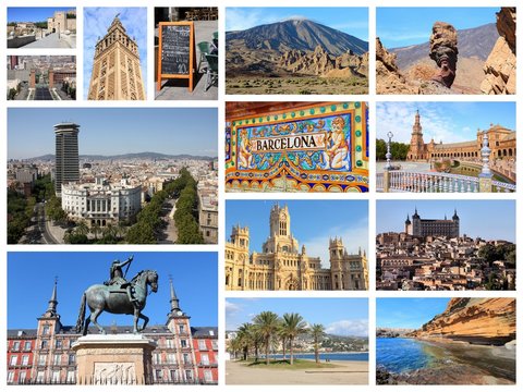 Spain collage