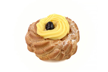 zeppola for father's day on white background