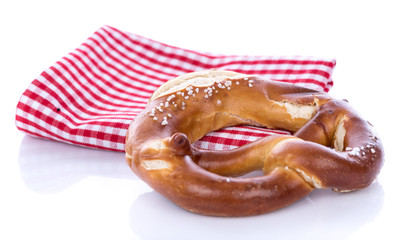 Fresh bavarian pretzel