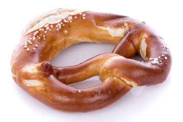 Fresh bavarian pretzel