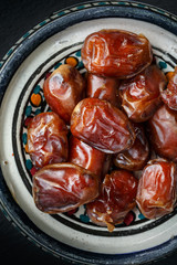 Dates from Siwa Oasis in a bowl