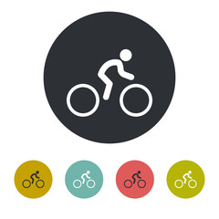 cyclist icon