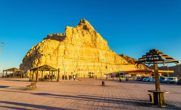 Recreation area on top of Jebel Hafeet mountain near Al Ain, UAE