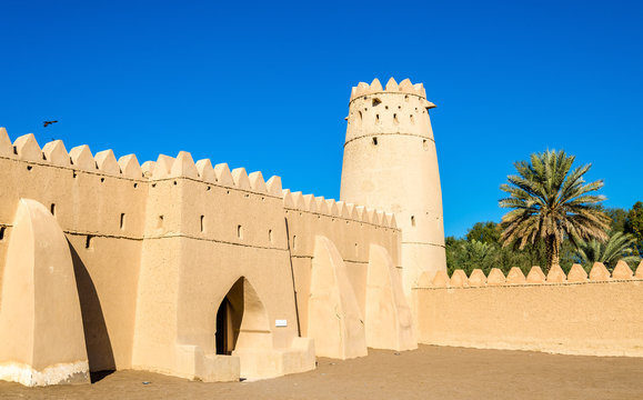Al Jahili Fort in Al Ain, Emirate Abu Dhabi