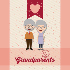happy grandparents design 