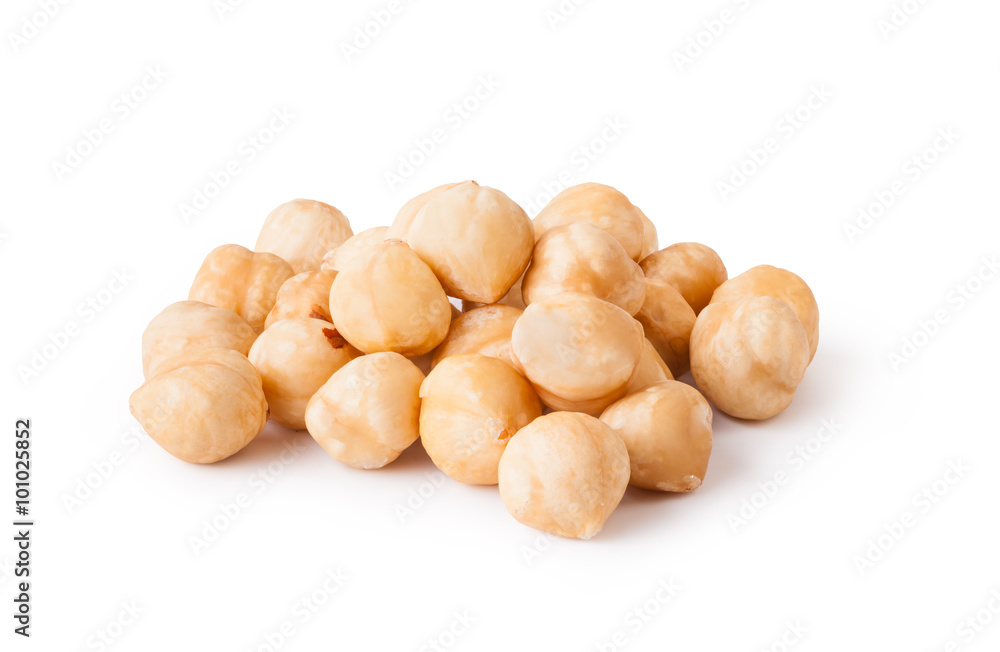 Wall mural hazelnuts