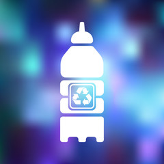 recycling bottle icon