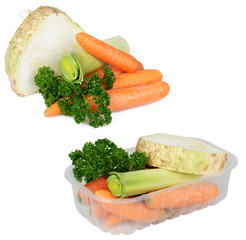 Suppengr&uuml;n, Collage