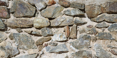 Fototapety  stary kamienny mur, kamienie