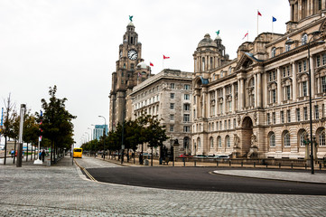 Fototapeta na wymiar View of Liverpool, UK