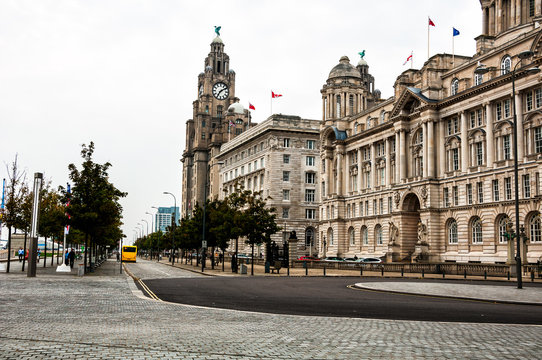 View Of Liverpool, UK