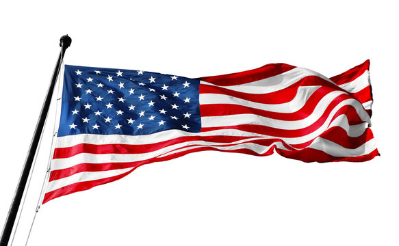 The national flag of the United states