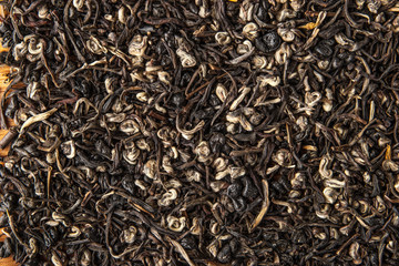 Tea background  close-up