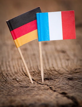 Flags of France and Germany