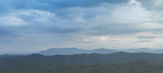 Mountain views, Landscape,Viewpoint Doi Samer Dao Nan Province T