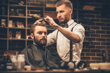 Making haircut look perfect.  © gstockstudio