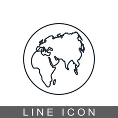 icon global land
