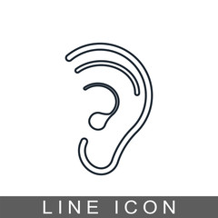 icon hearing ear