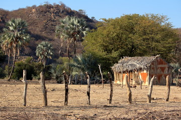 African Mud Hut