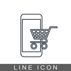 icon mobile shopping