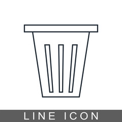 icon trash can