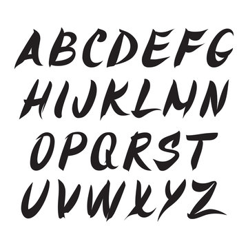 quick brush font