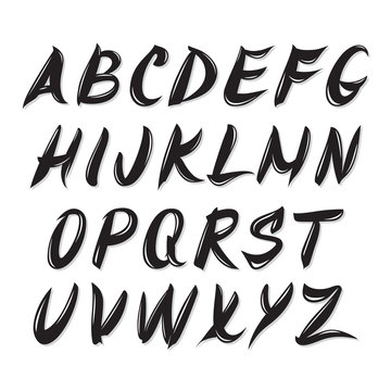quick brush font