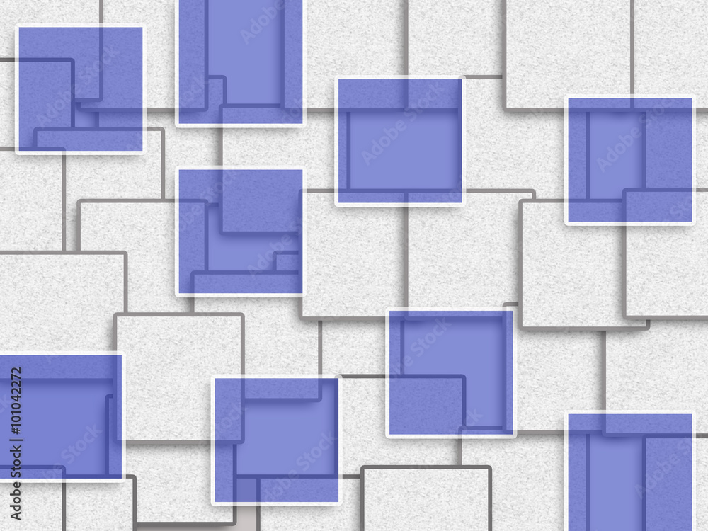 Poster abstract background design with rectangle shape