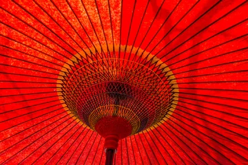 Foto op Plexiglas Japanese Traditional Umbrella Detail  © biondo3rd