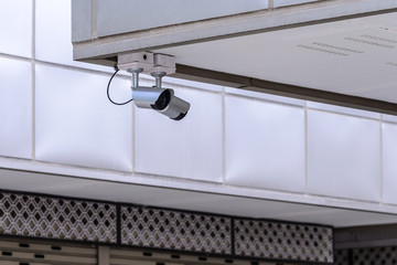 Security IR camera for monitor events in city.