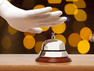 Service bell at the hotel