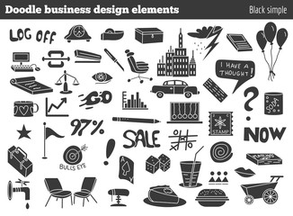 Doodle business design elements