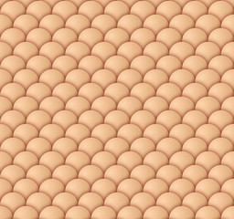 Beige Scale Seamless Pattern © Lianella