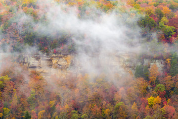 Fall Creek Falls Cloud and Cliff