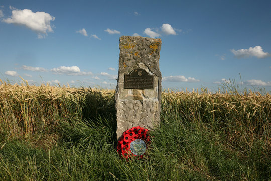 Battlefield Of The Battle Of Waterloo (1815) Near Brussels, Belg