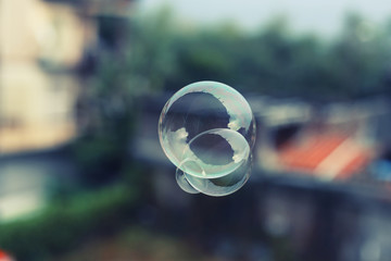 Soap bubbles